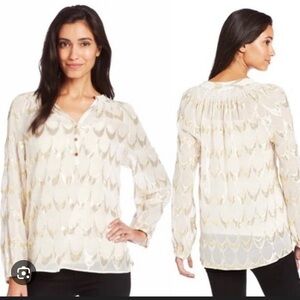 EUC $178 Lilly Pulitzer Elsa in Cheers Jacquard Silk Size M $78